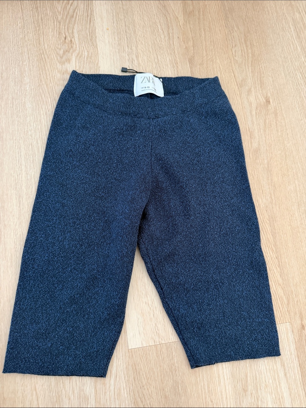 Zara Kids Dark Navy Knit Skorts